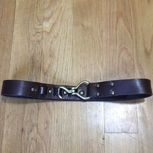 Vintage Leather Belt